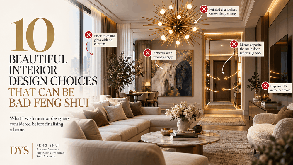 10 Beautiful Interior Design Choices That Can Be Bad Feng Shui