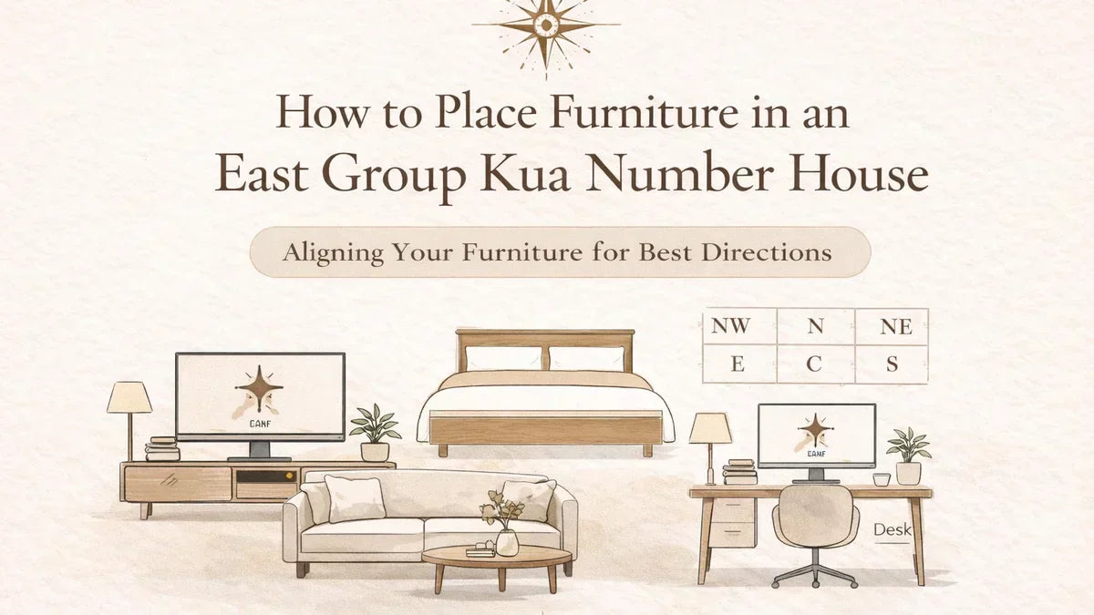 How To Arrange Furniture If You Are in East Group Kua Number