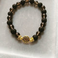 Smoky Quartz Crystal Bracelet – Stress Release & Grounding