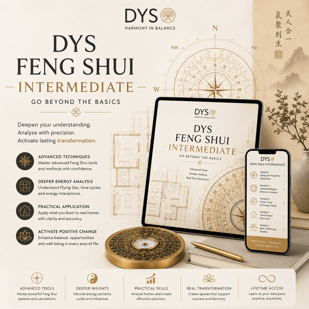 Dys Intermediate Feng Shui Course | Classical Feng Shui | Flying Stars